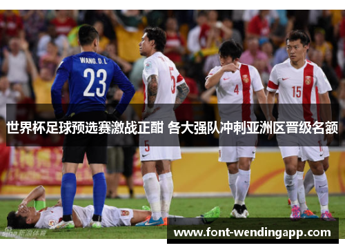 世界杯足球预选赛激战正酣 各大强队冲刺亚洲区晋级名额