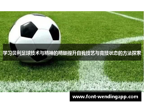 学习贝利足球技术与精神的精髓提升自我技艺与竞技状态的方法探索